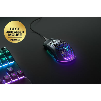 עכבר גיימינג חוטי SteelSeries Aerox 3 – שחור – תמונה 2