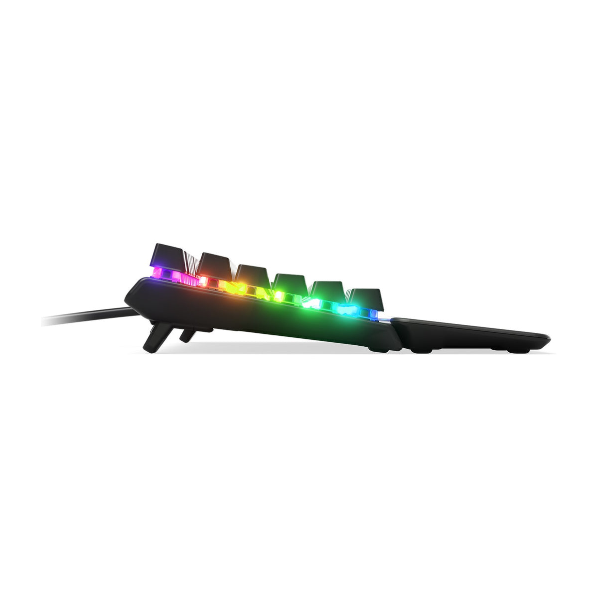 מקלדת גיימינג היברידית-מכנית SteelSeries Apex 5 - US – תמונה 5