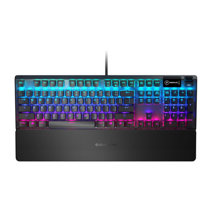 מקלדת גיימינג היברידית-מכנית SteelSeries Apex 5 - US – תמונה 6