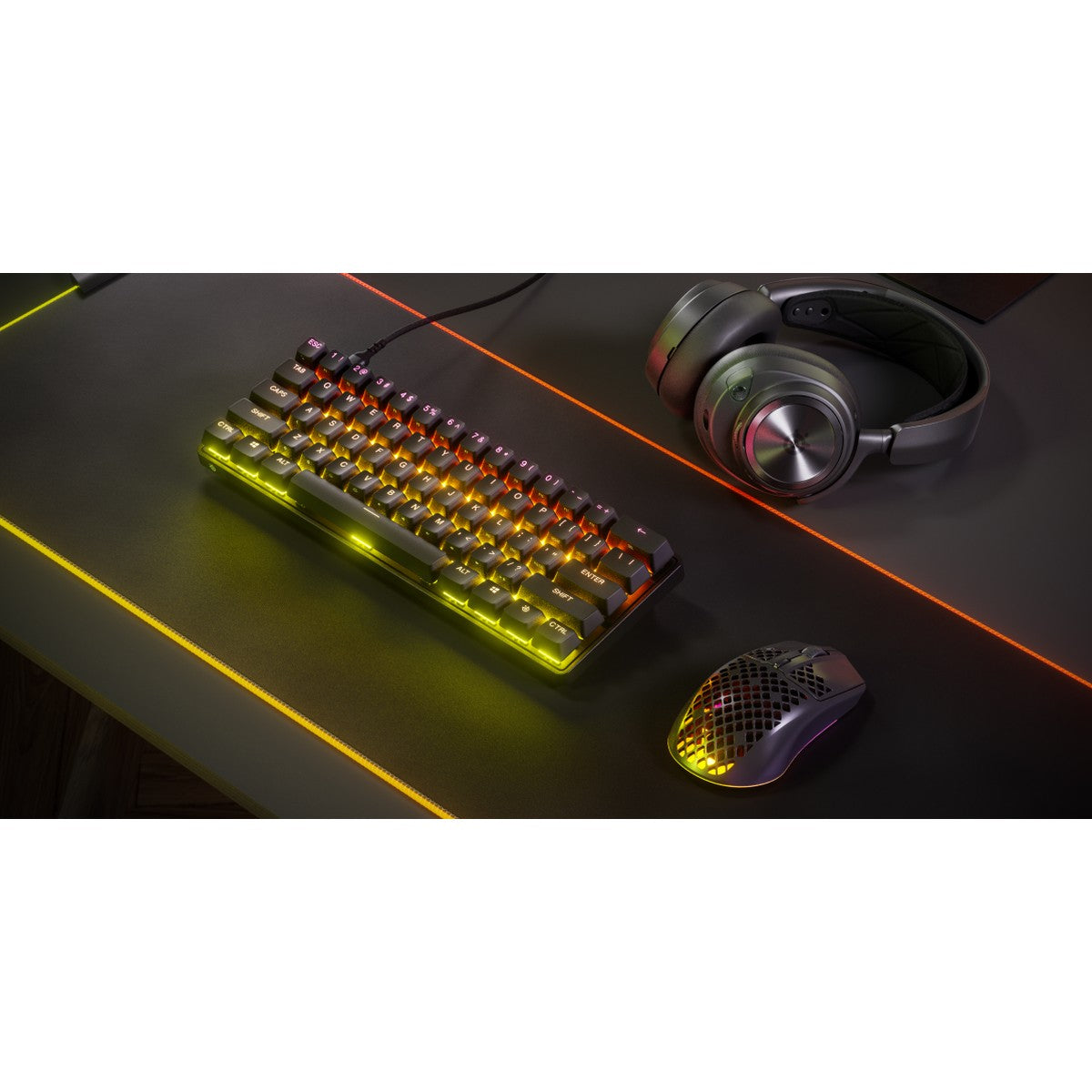 מקלדת גיימינג SteelSeries Apex Pro Mini - US – תמונה 2