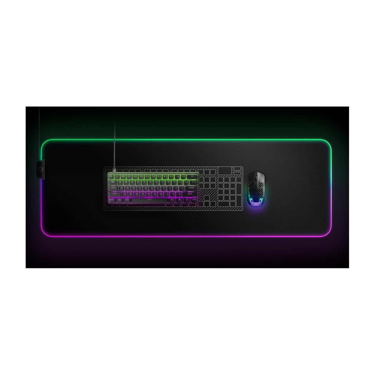 מקלדת גיימינג SteelSeries Apex Pro Mini - US – תמונה 3