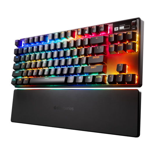 מקלדת גיימינג אלחוטית SteelSeries Apex Pro TKL Wireless (2023) - US – תמונה 1