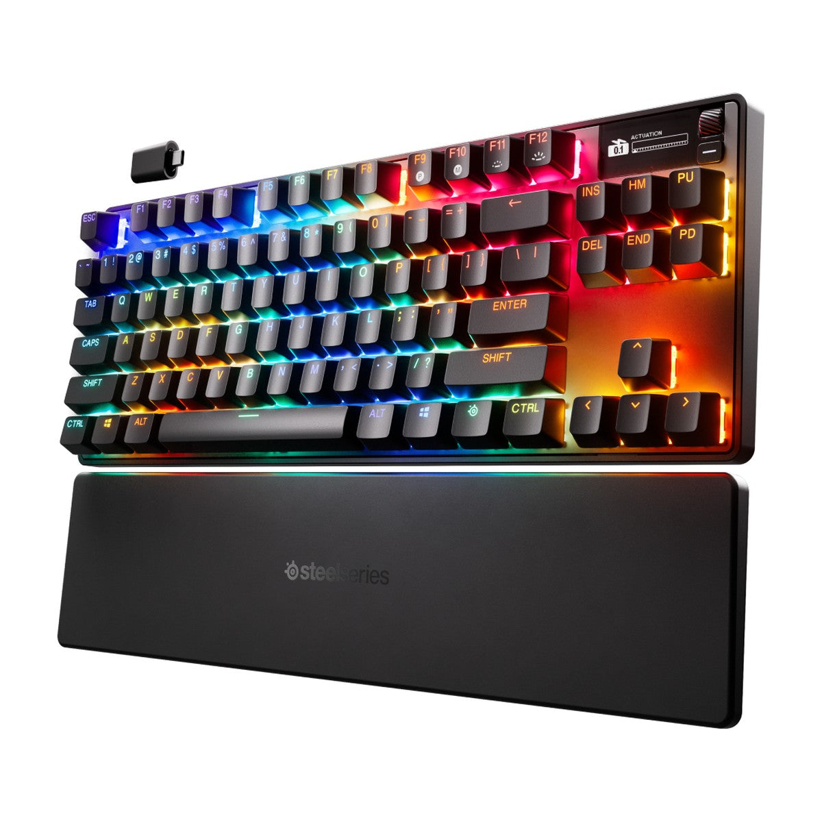 מקלדת גיימינג אלחוטית SteelSeries Apex Pro TKL Wireless Gen 3 - US – תמונה 1