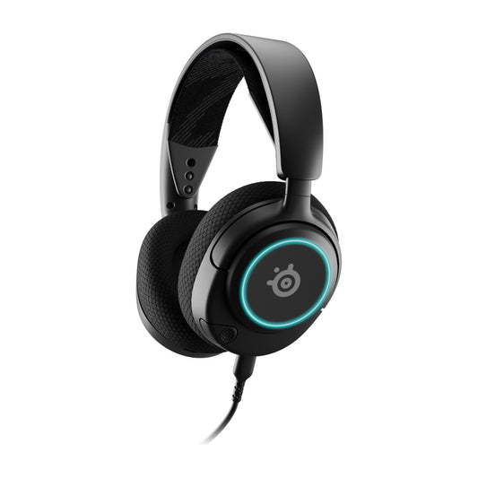אוזניות גיימינג חוטיות SteelSeries Arctis Nova 3 RGB – תמונה 1