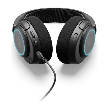 אוזניות גיימינג חוטיות SteelSeries Arctis Nova 3 RGB – תמונה 4