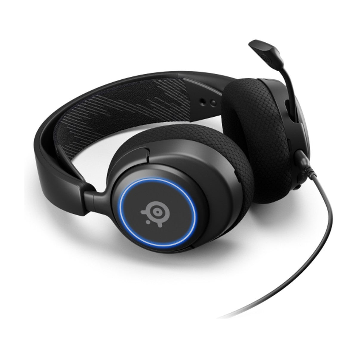 אוזניות גיימינג חוטיות SteelSeries Arctis Nova 3 RGB – תמונה 5