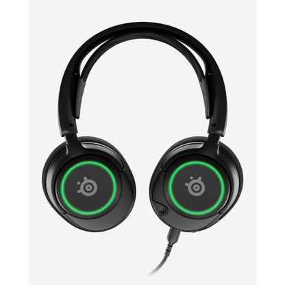 אוזניות גיימינג חוטיות SteelSeries Arctis Nova 3 RGB – תמונה 6
