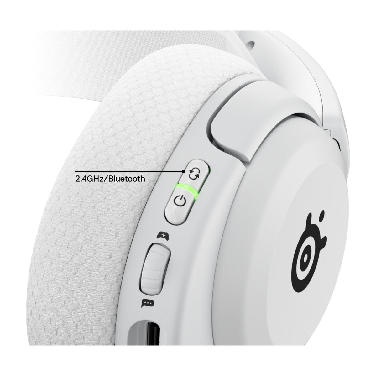 אוזניות גיימינג אלחוטיות SteelSeries Arctis Nova 5X Xbox – לבן – תמונה 8