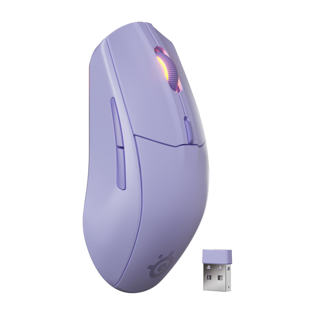 עכבר גיימינג אלחוטי SteelSeries Rival 3 Wireless Gen 2 – לבנדר - סגול – תמונה 11