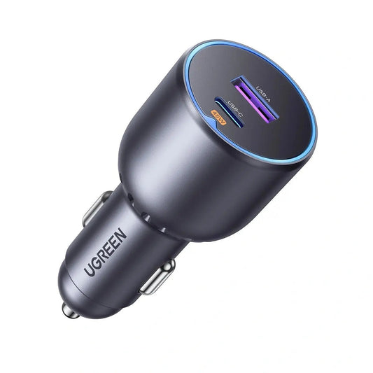 מטען לרכב UGREEN 63W USB-C + USB-A – תמונה 1