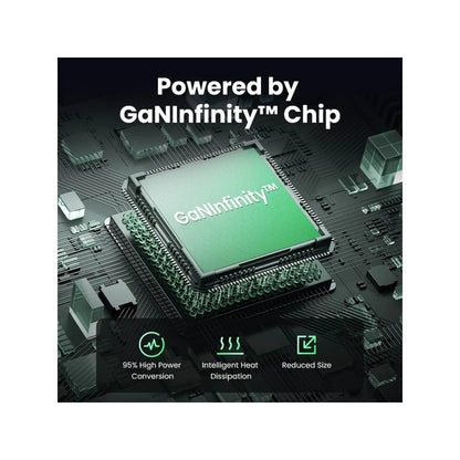 מטען קיר UGREEN Nexode S 65W GaN עם 3 יציאות אפור – תמונה 2