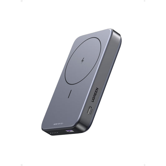 סוללת גיבוי מגנטית UGREEN 10000mAh 20W Mini עם מעמד – תמונה 1