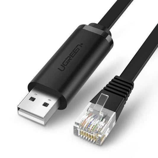 כבל קונסולה UGREEN USB-A ל-RJ45 באורך 1.5 מטר – תמונה 1