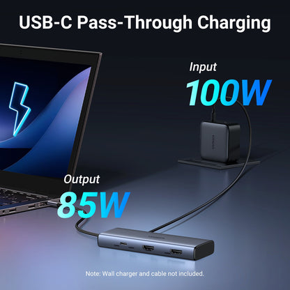 תחנת עגינה 7ב-1 UGREEN USB-C HDMI 4K@60Hz – תמונה 7