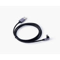 כבל UGREEN USB-A ל-Lightning קלוע באורך 1 מטר שחור