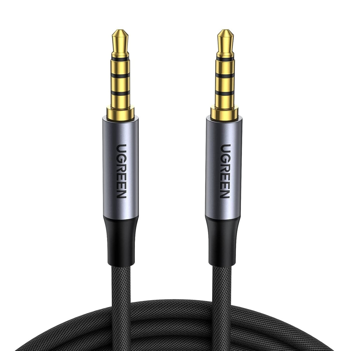 כבל UGREEN AUX 3.5mm שחור – תמונה 1