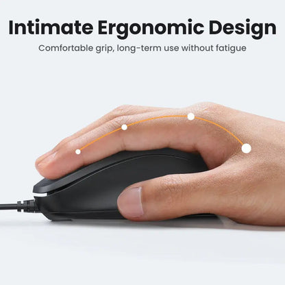 עכבר חוטי UGREEN USB 1200 DPI – תמונה 6