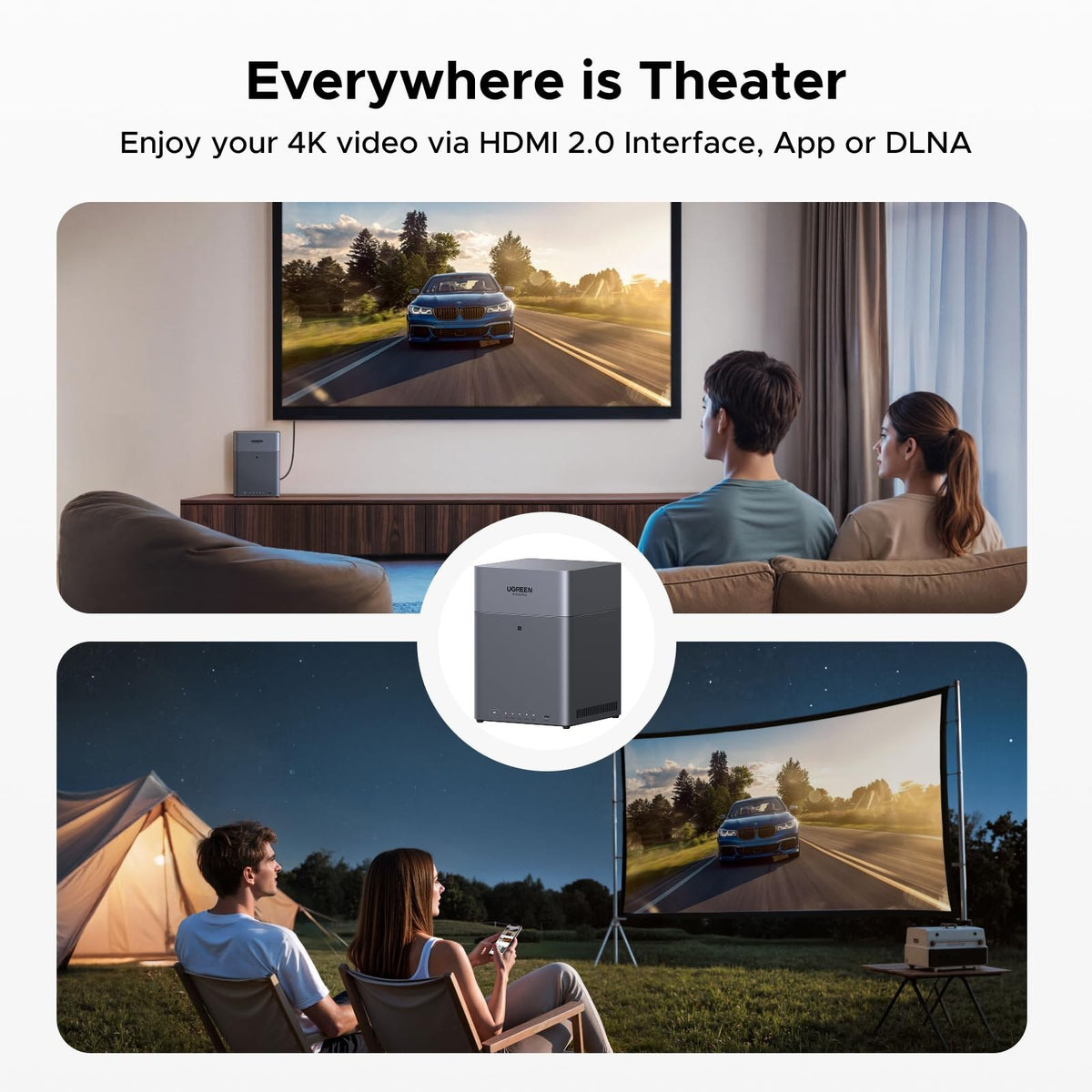 שרת אחסון NAS UGREEN NASync 4-Bay RK3588 8GB – תמונה 7