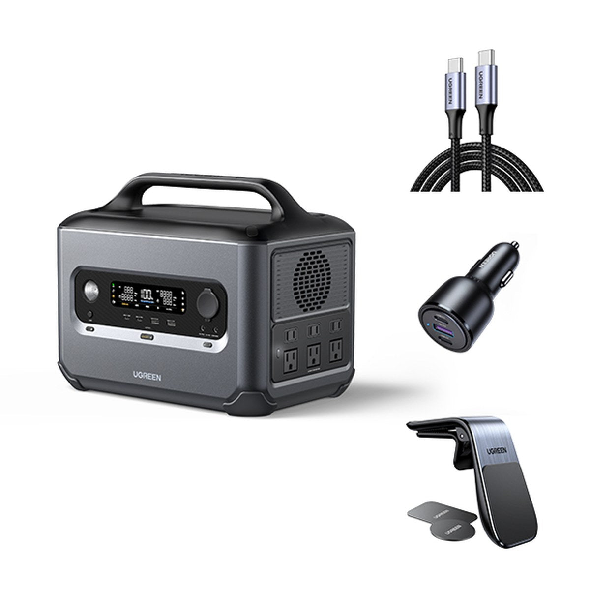 תחנת כוח ניידת UGREEN 1200W 1024Wh Portable Power Station – תמונה 5