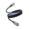 כבל UGREEN USB-C ל-USB-C 100W PD מתלפף בעצמו