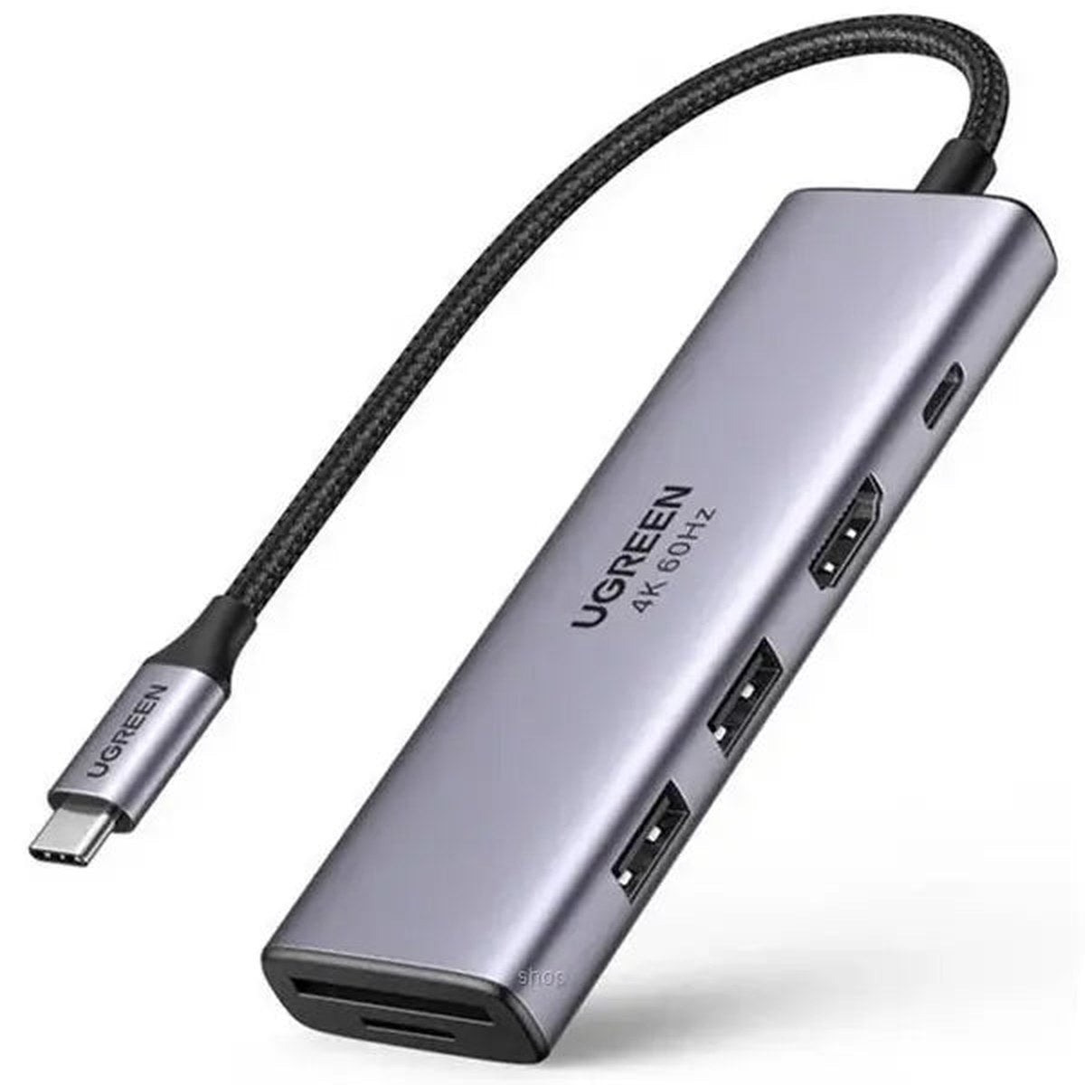 תחנת עגינה UGREEN USB-C 7-in-1 10Gbps 4K 60Hz – תמונה 2