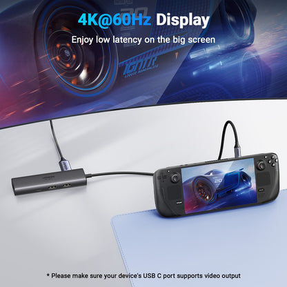 תחנת עגינה UGREEN 6-in-1 USB-C 4K 60Hz 10Gbps – תמונה 5