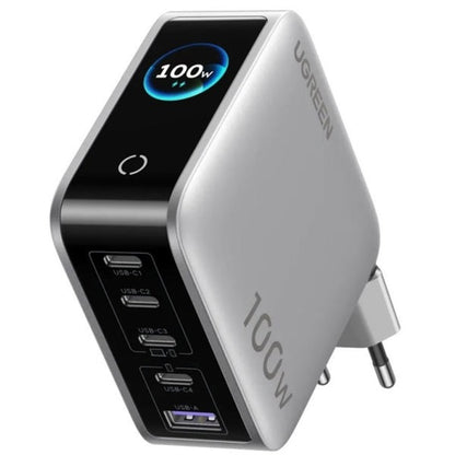 מטען קיר UGREEN X773 100W GaN עם תצוגה חכמה – תמונה 2