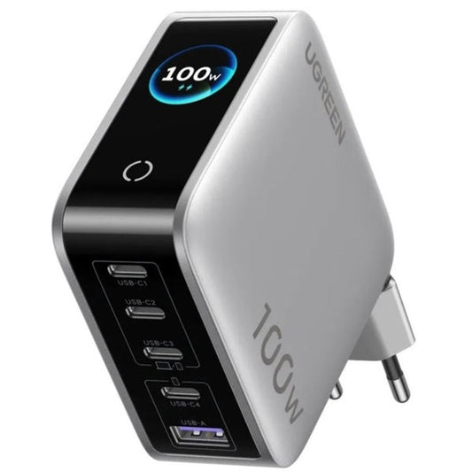 מטען קיר UGREEN X773 100W GaN עם תצוגה חכמה – תמונה 2