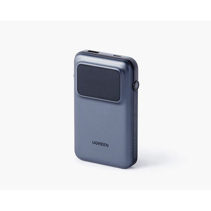 סוללת גיבוי UGREEN Uno 10000mAh 30W עם כבל USB-C מובנה סגול – תמונה 4