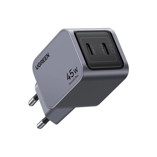 מטען קיר UGREEN NEXODE PRO 45W 2C שחור – תמונה 1