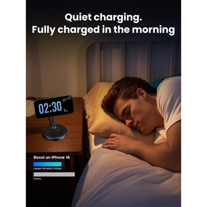 מטען אלחוטי UGREEN 2 ב-1 ל-iPhone ו-AirPods – תמונה 4