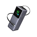 סוללת גיבוי UGREEN Nexode 20000mAh 165W עם כבל USB-C נשלף מובנה ומסך TFT דיגיטלי