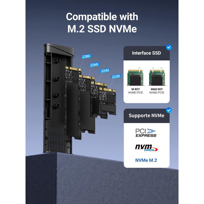 מארז ל-SSD UGREEN M.2 NVMe 10Gbps – תמונה 4