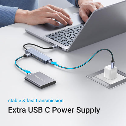 מתאם 4 יציאות USB C UGREEN CM219 70336 – תמונה 4