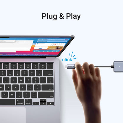 מתאם 4 יציאות USB C UGREEN CM219 70336 – תמונה 5