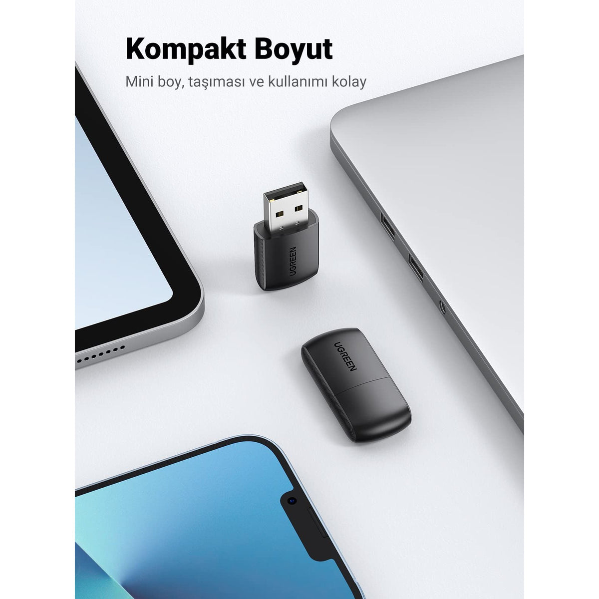 מתאם רשת אלחוטי UGREEN AC650 11ac Dual-Band Wireless USB Adapter – תמונה 7