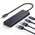 מפצל UGREEN USB-C 3.2 Gen 2 10Gbps עם 4 יציאות
