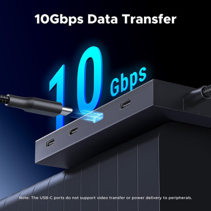 מפצל UGREEN USB-C To 4xUSB-C 3.2 HUB With PD – תמונה 3
