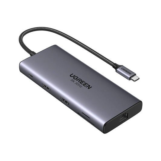 מפצל USB UGREEN 10 ב-1 CM639 15534 – תמונה 1