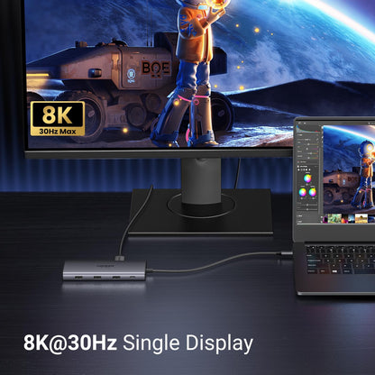 מפצל USB UGREEN 10 ב-1 CM639 15534 – תמונה 5