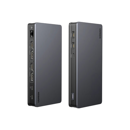 תחנת עגינה UGREEN Revodok Pro 209 9 ב-1 USB-C שחור – תמונה 1