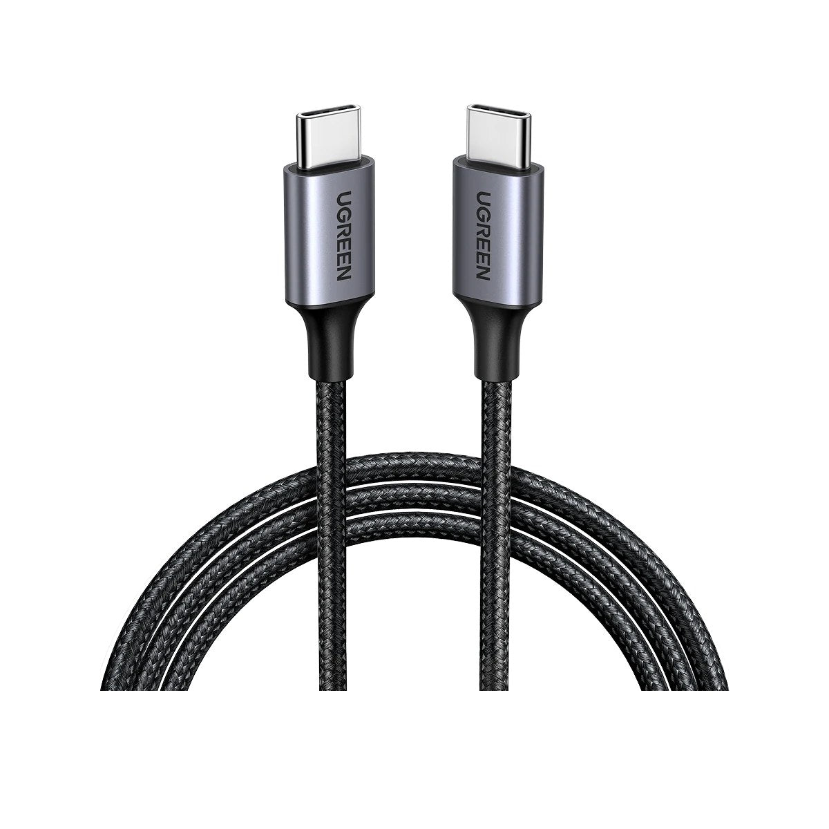 כבל UGREEN USB-C ל-USB-C 2.0 מעטפת אלומיניום – 1 מטר – תמונה 1