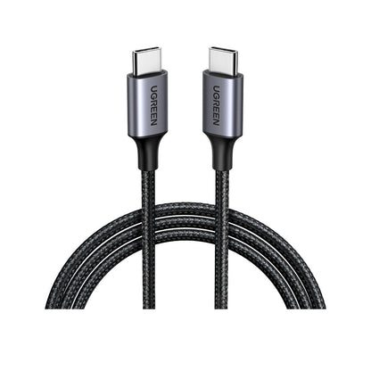 כבל UGREEN USB-C ל-USB-C 2.0 מעטפת אלומיניום – 1 מטר – תמונה 1