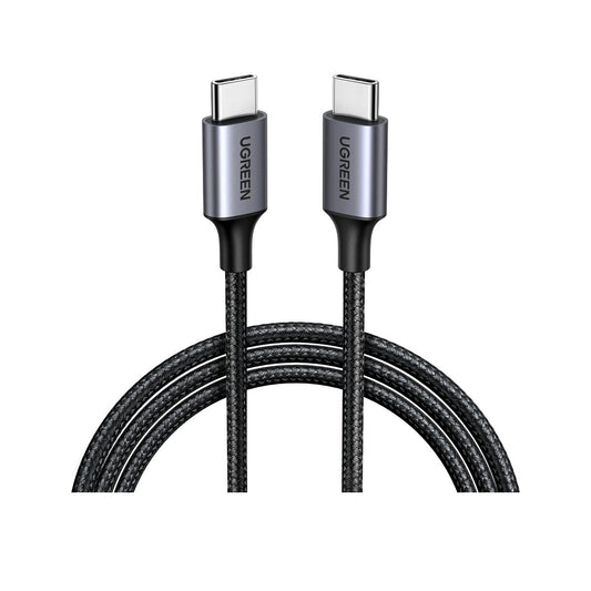 כבל UGREEN USB-C ל-USB-C 2.0 מעטפת אלומיניום – 1 מטר – תמונה 1