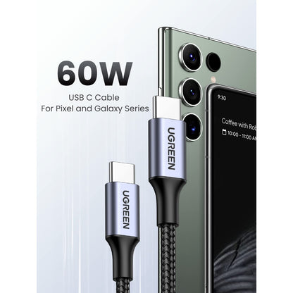 כבל UGREEN USB-C ל-USB-C 2.0 מעטפת אלומיניום – תמונה 10