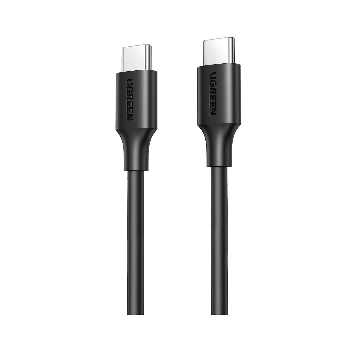 כבל UGREEN USB-C ל-USB-C 2.0 3A באורך 1 מטר – שחור – תמונה 1