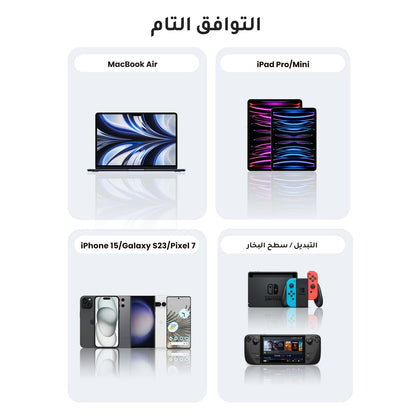כבל UGREEN USB-C ל-USB-C 2.0 3A באורך 1 מטר – תמונה 7