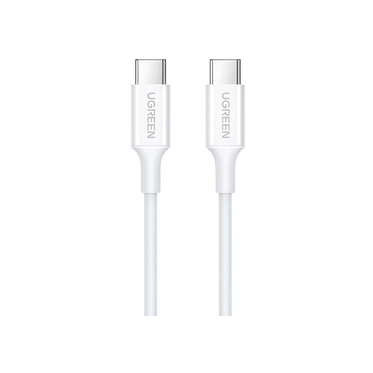 כבל UGREEN USB-C ל-USB-C 2.0 3A באורך 1 מטר – לבן – תמונה 8