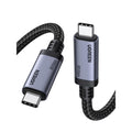 כבל UGREEN USB-C to USB-C USB4 Gen4 80Gbps/240W Cable שחור