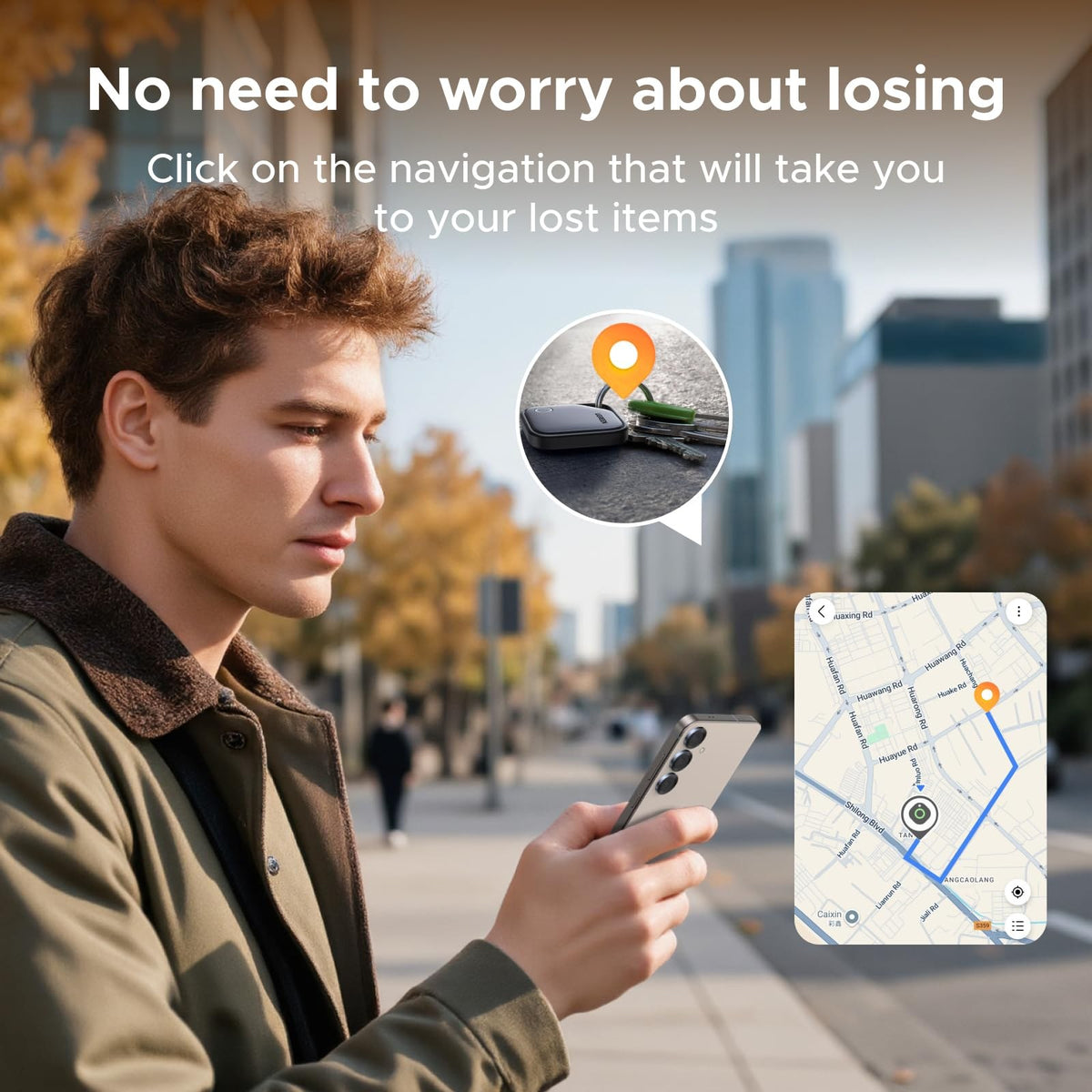 תג איתור חכם UGREEN FineTrack Samsung Galaxy – תמונה 4
